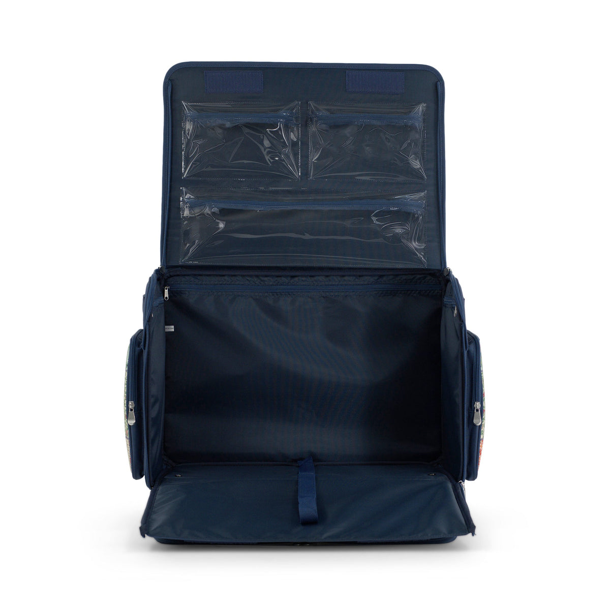 Everything Mary XL Rolling Sewing Machine Case with Wheels in Quilted Pattern – Sewing Machine Tote Bag for Travel, Classes & Quilting