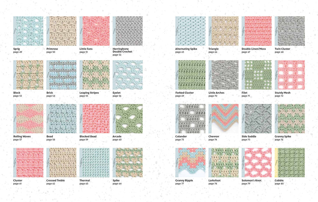 Bella Coco Crochet Stitch Library