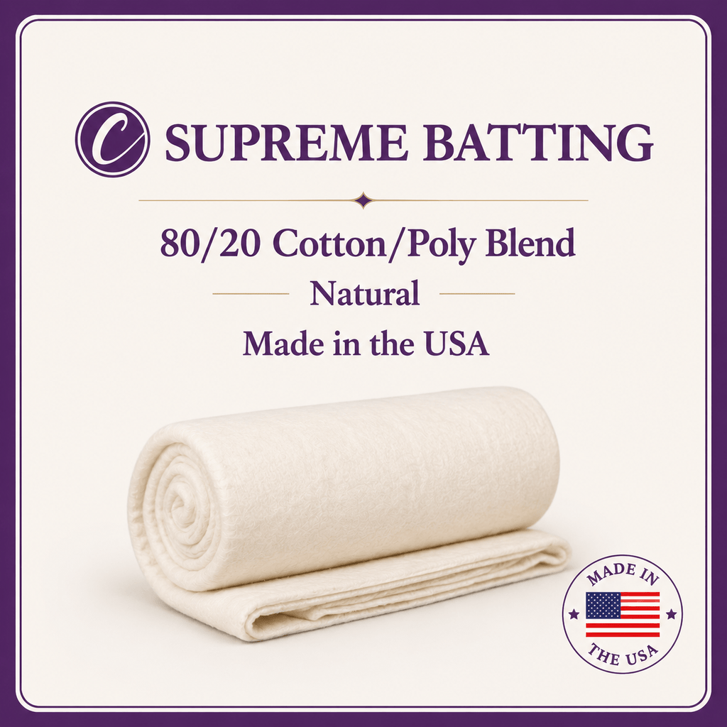 Supreme Batting 80/20 - 60" Wide - By the Yard