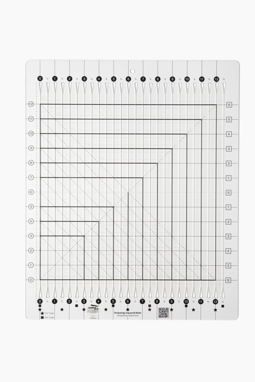 Stripology© Squared Ruler CGRGE2